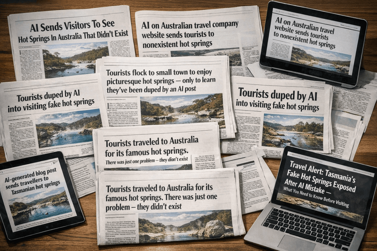 The Hot Springs That Never Existed: Why AI Travel Needs Real-World Grounding